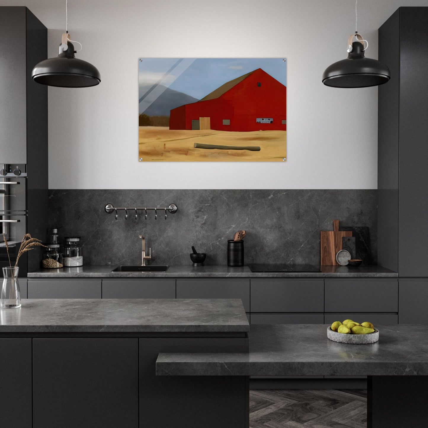 Orange no. 2 1939 - Precisionism - Ralston Crawford Acrylic Print - 70x100 cm / 28x40″ inches