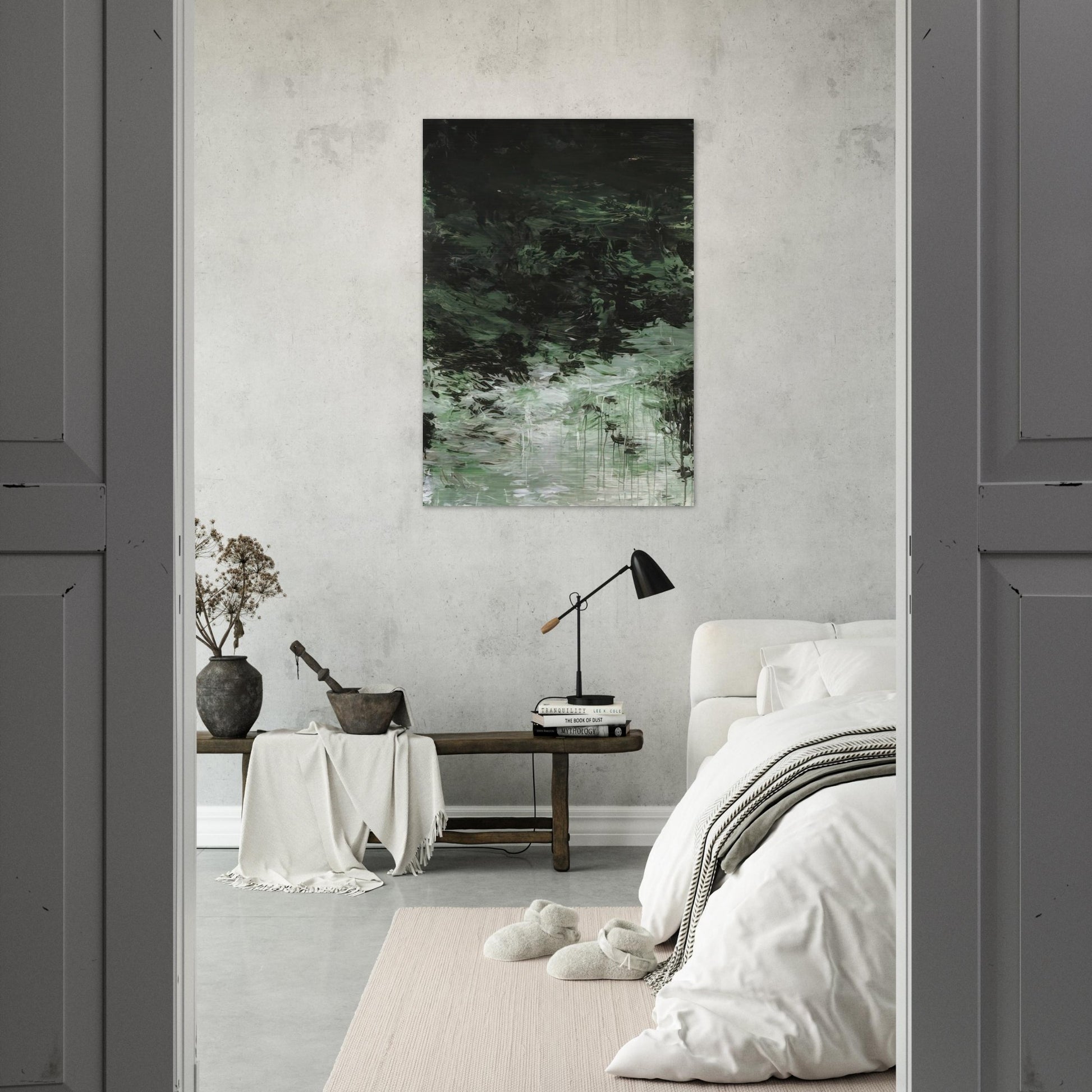 Untitled Part VIII - Cy Twombly Brushed Aluminum Print - 70x100 cm / 28x40 inches | Cy Twombly Aluminum Print | Cy Twombly Prints
