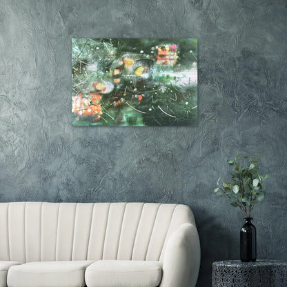 TO GIVE PAINLESS LIGHT 1955 - Roberto Matta Brushed Aluminum Print - 70x100 cm / 28x40 inches | Roberto Matta Aluminum Print | Roberto Matta Prints
