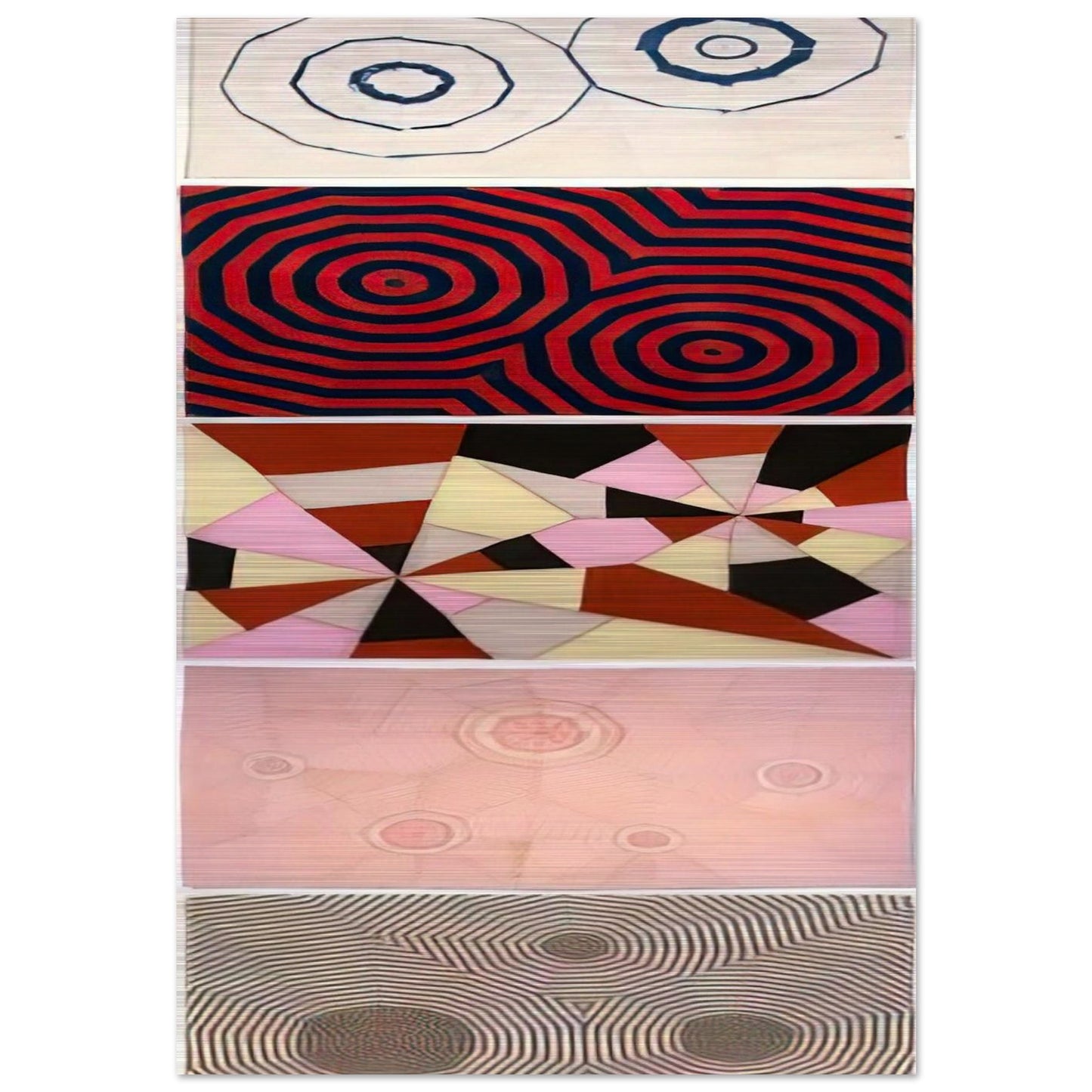 THE FABRIC WORKS BOARD - Louise Bourgeois Brushed Aluminum Print - 70x100 cm / 28x40 inches | Louise Bourgeois Aluminum Print | Louise Bourgeois Prints