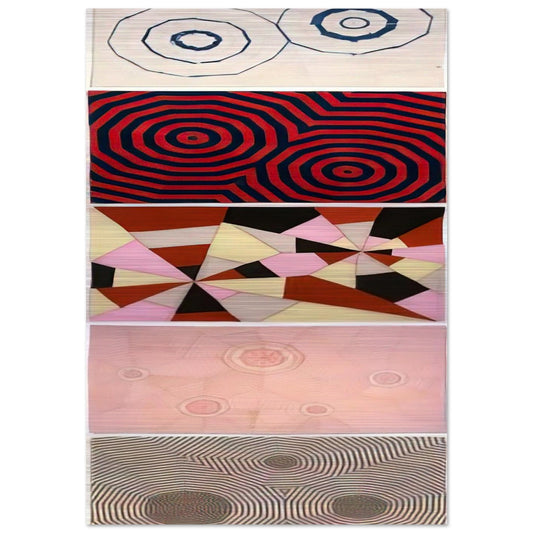 THE FABRIC WORKS BOARD - Louise Bourgeois Brushed Aluminum Print - 70x100 cm / 28x40 inches | Louise Bourgeois Aluminum Print | Louise Bourgeois Prints