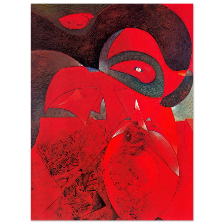 Max Ernst - Compendium of the History of the Universe  75x100 cm / 30x40inches Fine Art Poster