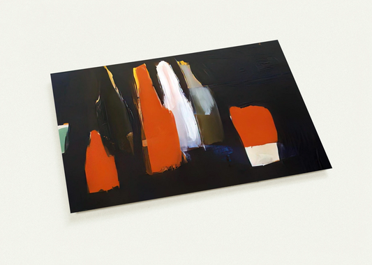 Bouteilles - Art Informel By Nicolas de Stael Pack of 10 Post Cards | Nicolas de Stael Post Cards | A6 (10.5 x 14.8 cm) - 4.1 x 5.8 inches
