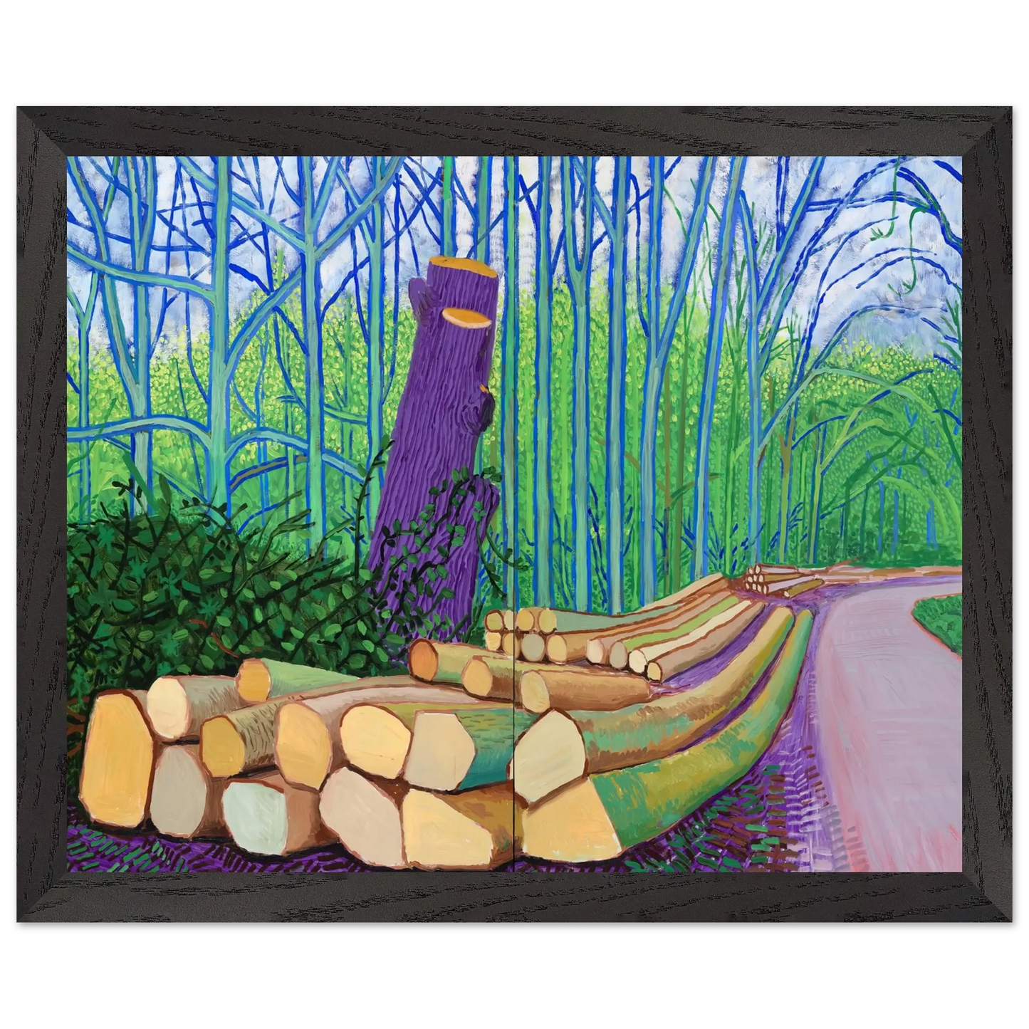 David Hockney - David Hockney Wall art - 30x45 cm / 12x18 Inches - Fine Art Poster - -
