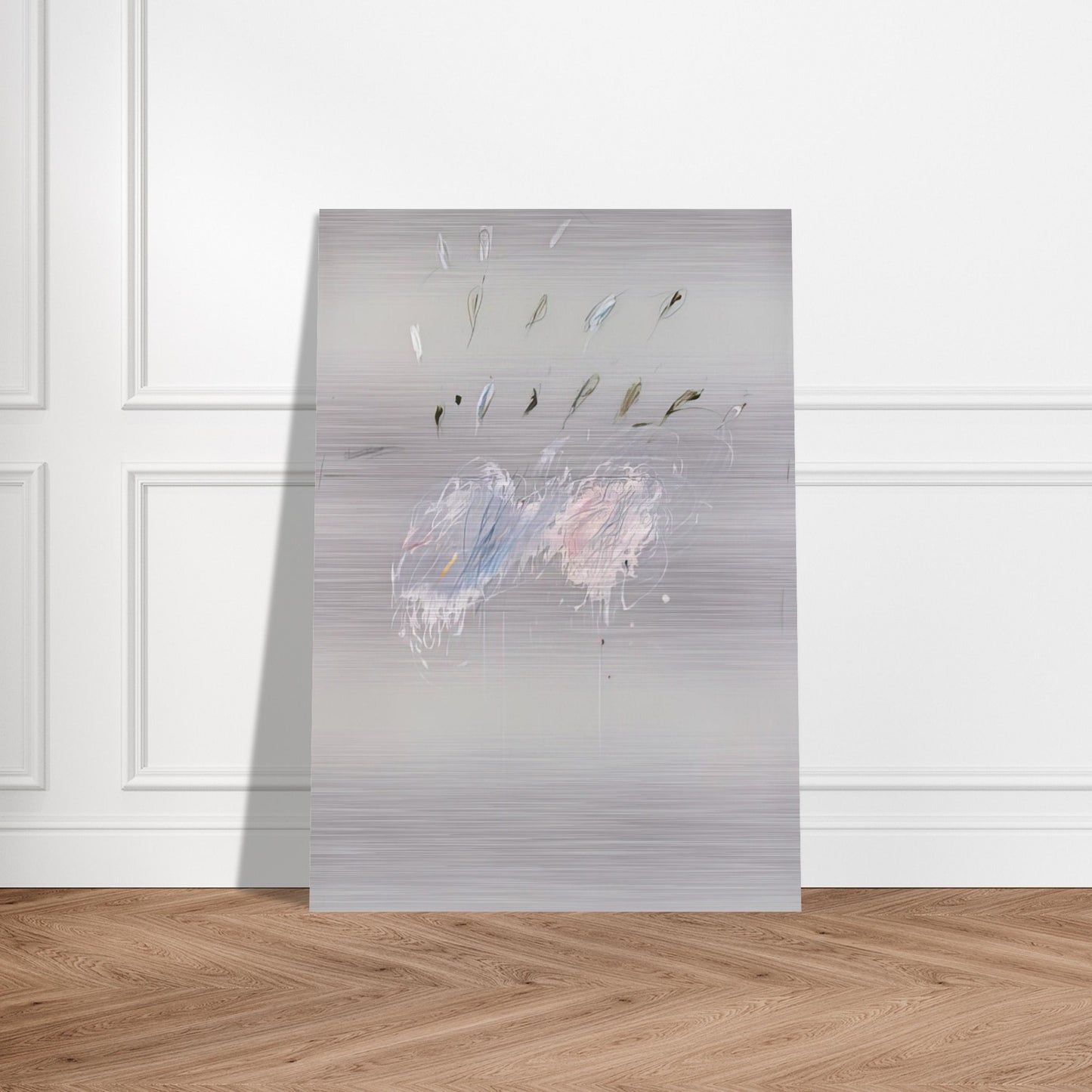 Nine Discourses on Commodus, Part VI - Cy Twombly Brushed Aluminum Print - 70x100 cm / 28x40 inches | Cy Twombly Aluminum Print | Cy Twombly Prints