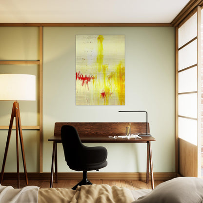 Quattro stagioni I. Estate - Cy Twombly Brushed Aluminum Print - 70x100 cm / 28x40 inches | Cy Twombly Aluminum Print | Cy Twombly Prints