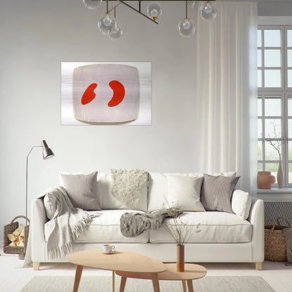 Chase Street Lounge - 2011 - Ron Gorchov Brushed Aluminum Print - 70x100 cm / 28x40 inches | Ron Gorchov Aluminum Print | Ron Gorchov Prints