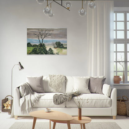 Untitled - Early Spring Landscape - 1979 - Clarence Holbrook Carter Brushed Aluminum Print - 70x100 cm / 28x40 inches | Clarence Holbrook Carter Aluminum Print | Clarence Holbrook Carter Prints