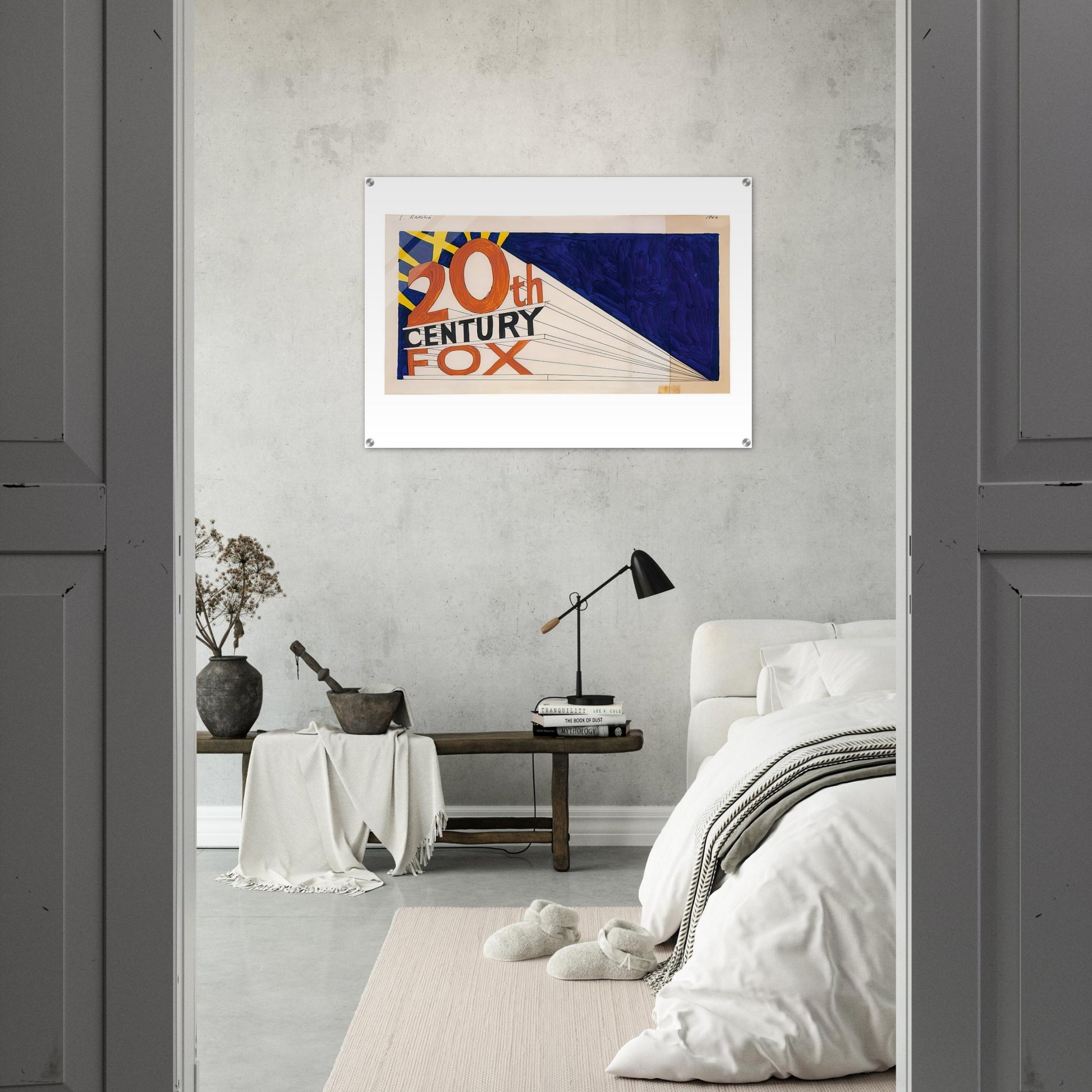 TRADEMARK 7 1962 - Edward Ruscha Acrylic Print - 70x100 cm / 28x40″ inches