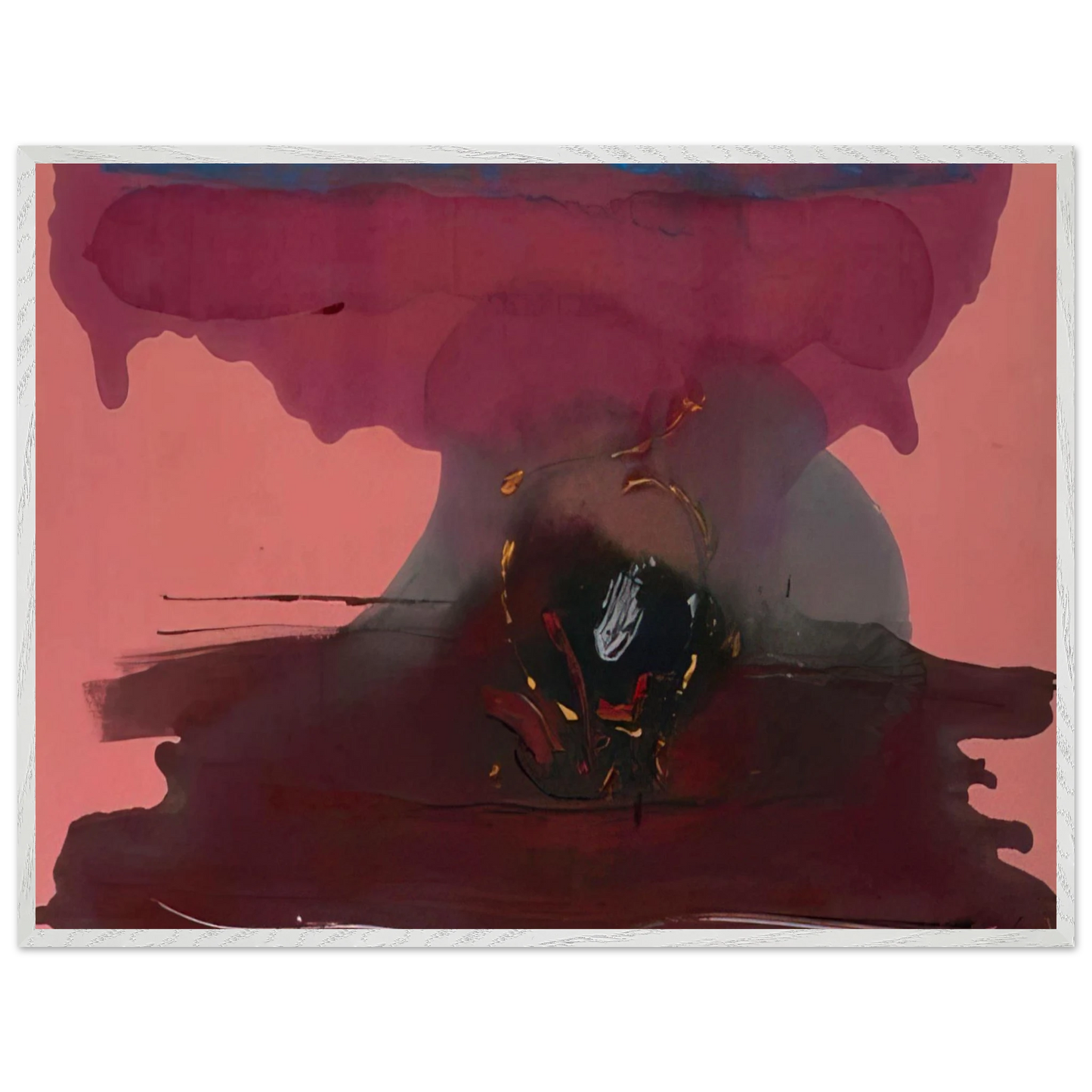 Helen Frankenthaler - Harbinger - 1986 Wall art - A1 (59.4 x 84.1  cm) - Fine Art Poster-canvas - -