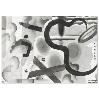 Untitled - Dada - Julius Evola Acrylic Print - 70x100 cm / 28x40″ inches