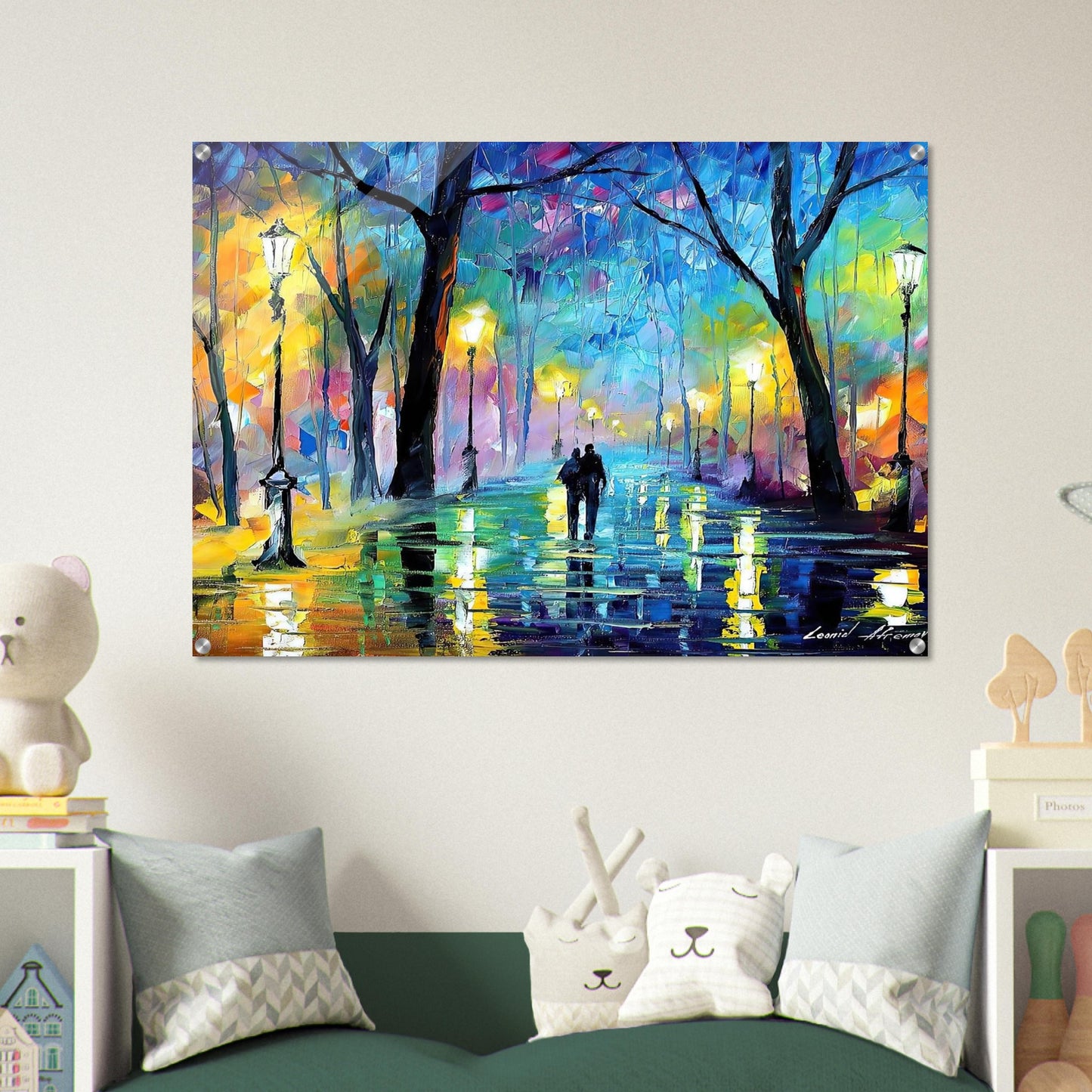 Leonid Afremov - Leonid Afremov Acrylic Print - 70x100 cm / 28x40″ inches | Leonid Afremov Wall Art | Leonid Afremov Prints