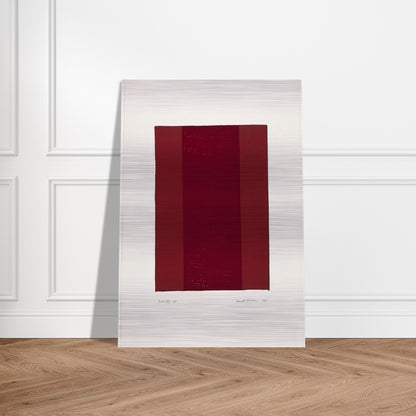 Canto XVIII - Barnett Newman Brushed Aluminum Print - 70x100 cm / 28x40 inches | Barnett Newman Aluminum Print | Barnett Newman Prints