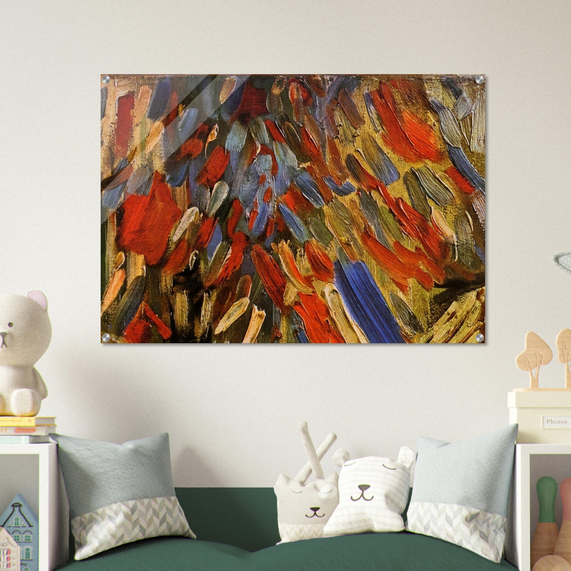 The Fourteenth of July Celebration in Paris - Vincent van Gogh Acrylic Print - 70x100 cm / 28x40″ inches | Vincent van Gogh Wall Art | Vincent van Gogh Prints