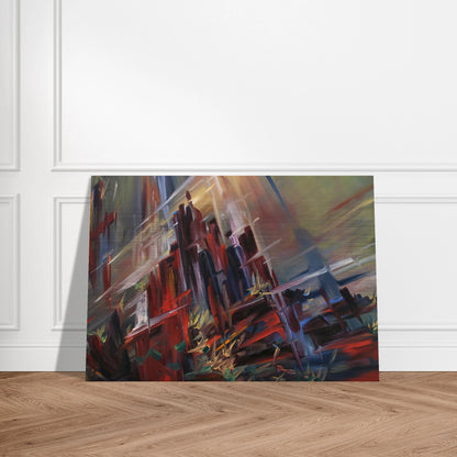 Inferno - 1974 - Konrad Zuse Brushed Aluminum Print - 70x100 cm / 28x40 inches | Konrad Zuse Aluminum Print | Konrad Zuse Prints