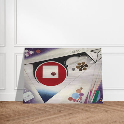 THIRD SYMPHONY IN 3 MOVEMENTS 1930 - Rudolf Bauer Brushed Aluminum Print - 70x100 cm / 28x40 inches | Rudolf Bauer Aluminum Print | Rudolf Bauer Prints
