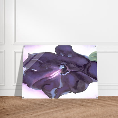 Petunia - Georgia O'Keeffe Acrylic Print - 70x100 cm / 28x40″ inches | Georgia O'Keeffe Wall Art | Georgia O'Keeffe Prints