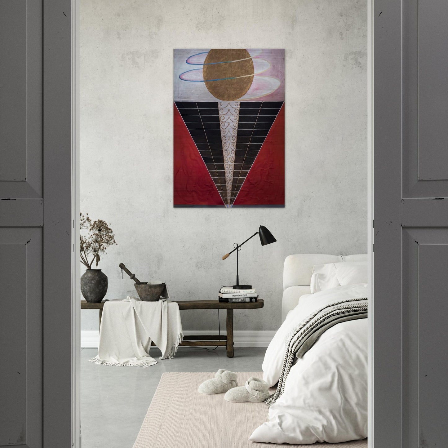 ALTARPIECE NO 2 1915 - Hilma af Klint Brushed Aluminum Print - 70x100 cm / 28x40 inches | Hilma af Klint Aluminum Print | Hilma af Klint Prints