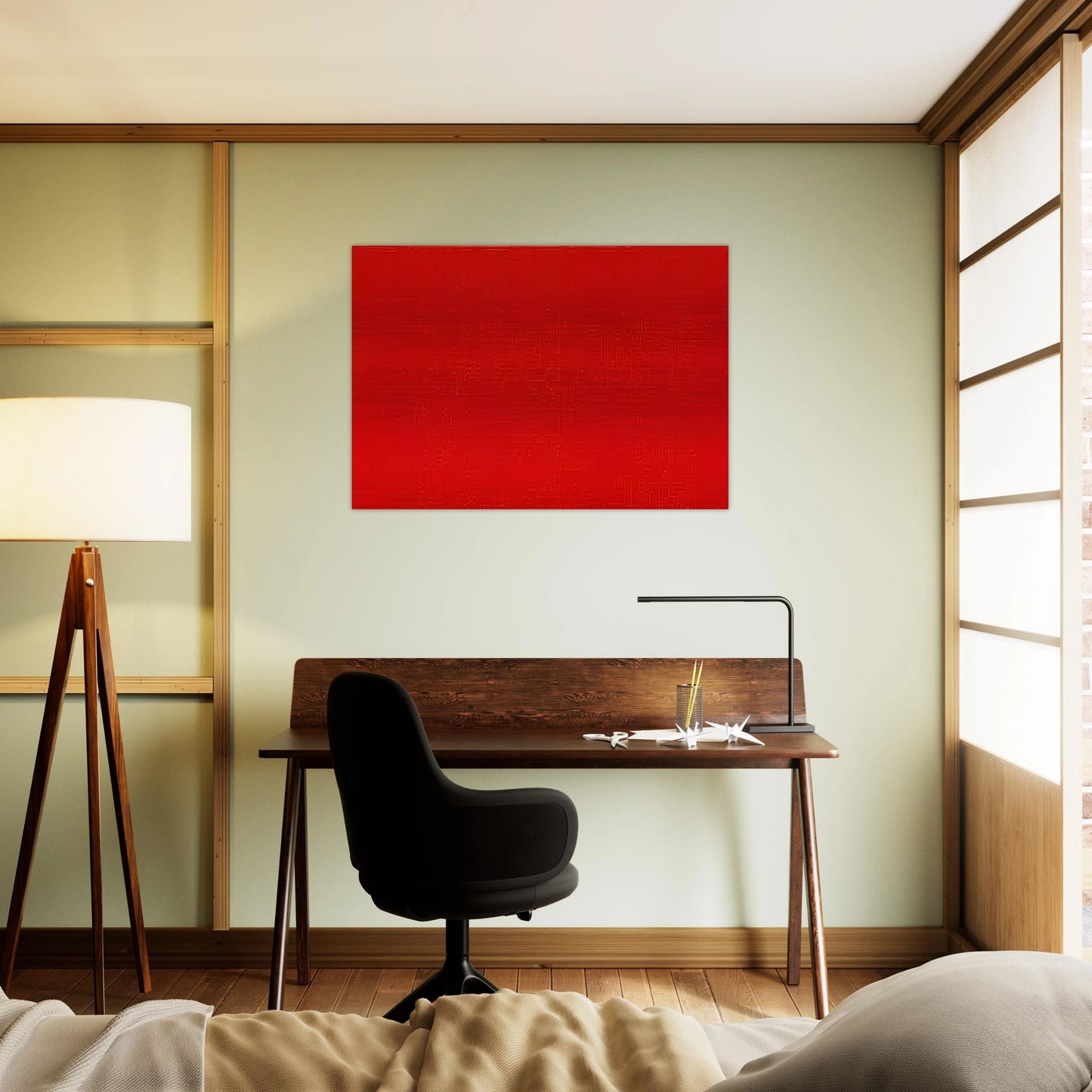 Who's Afraid of Red, Yellow, and Blue III - Barnett Newman Brushed Aluminum Print - 70x100 cm / 28x40 inches | Barnett Newman Aluminum Print | Barnett Newman Prints