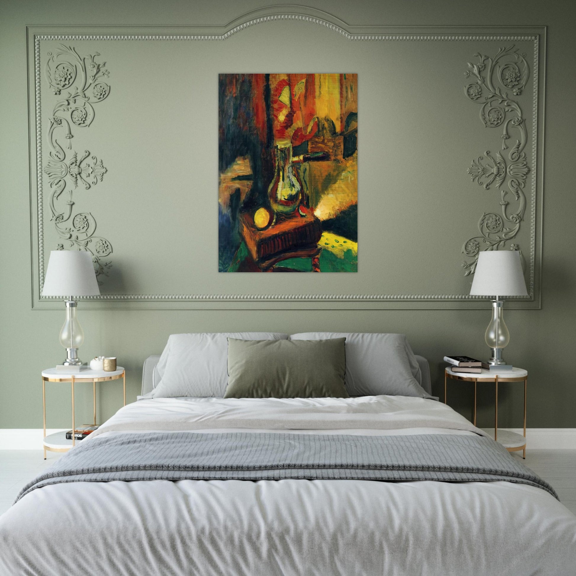 STILL LIFE WITH CHOCOLATE POT 1900 - Henri Matisse Brushed Aluminum Print - 70x100 cm / 28x40 inches | Henri Matisse Aluminum Print | Henri Matisse Prints