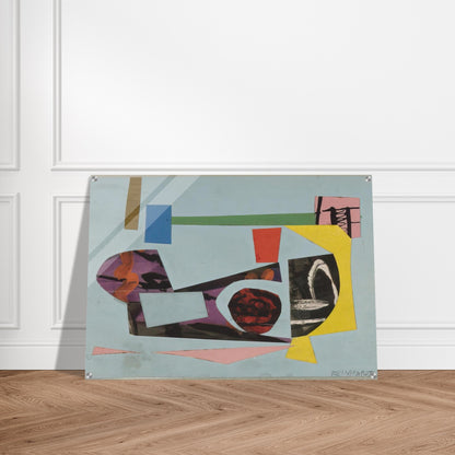 Study for a Painting - 1938 - Ad Reinhardt Acrylic Print - 70x100 cm / 28x40″ inches