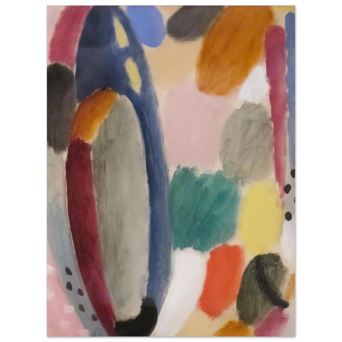 Alexej von Jawlensky - AUTUMN SOUND 1918  75x100 cm / 30x40inches Fine Art Poster