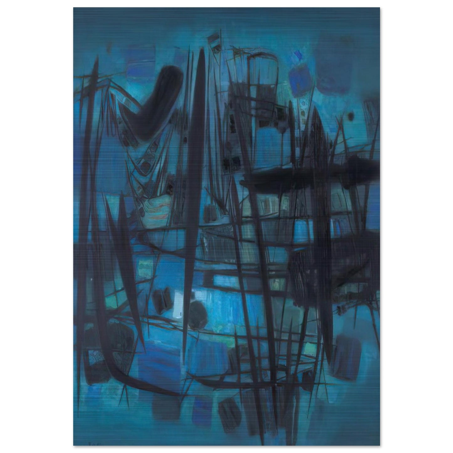 MILLE VIES SE CACHENT DANS LE BOIS - Chu teh Chun Brushed Aluminum Print - 70x100 cm / 28x40 inches | Chu teh Chun Aluminum Print | Chu teh Chun Prints