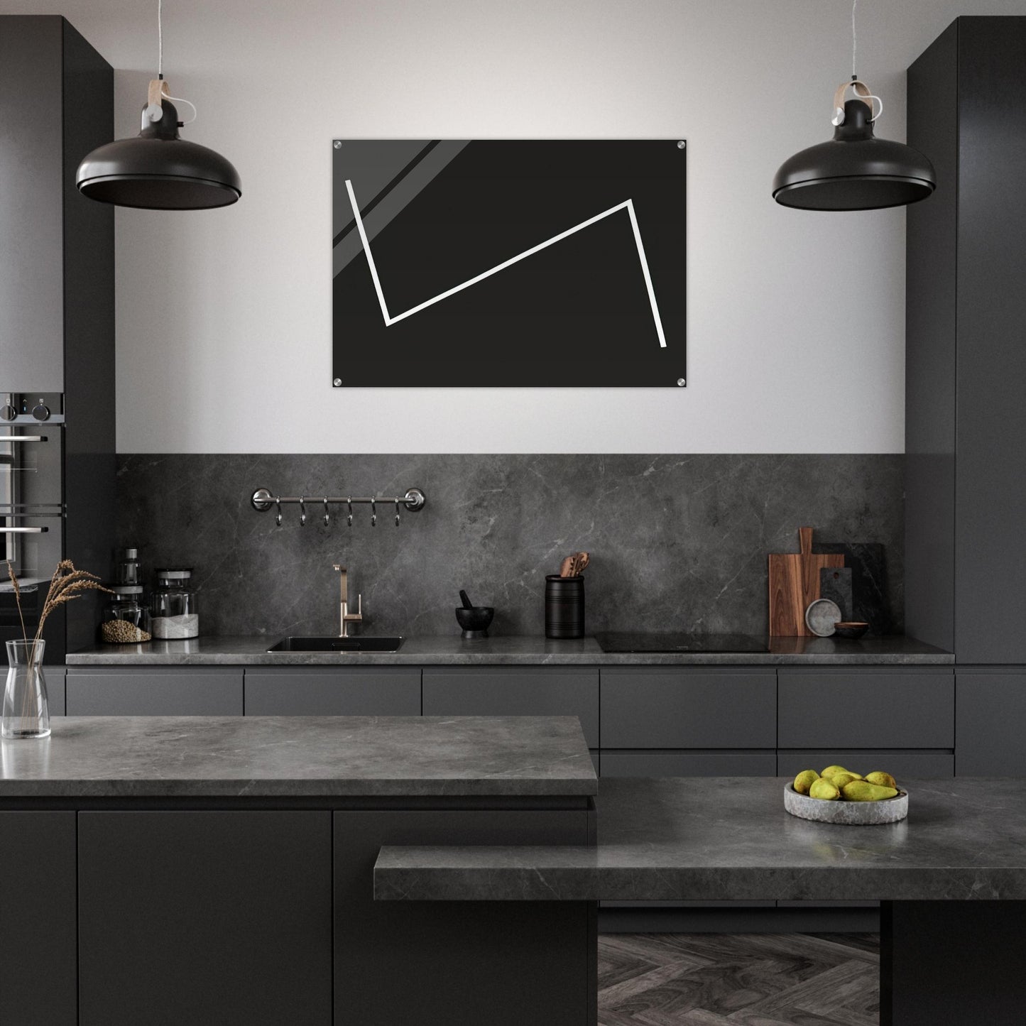 Yesterday - 1987 - Carmen Herrera Acrylic Print - 70x100 cm / 28x40″ inches | Carmen Herrera Wall Art | Carmen Herrera Prints