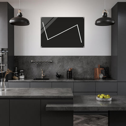 Yesterday - 1987 - Carmen Herrera Acrylic Print - 70x100 cm / 28x40″ inches | Carmen Herrera Wall Art | Carmen Herrera Prints