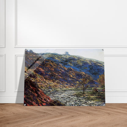 The Old Tree, Gorge of the Petite Creuse - claude monet Acrylic Print - 70x100 cm / 28x40″ inches