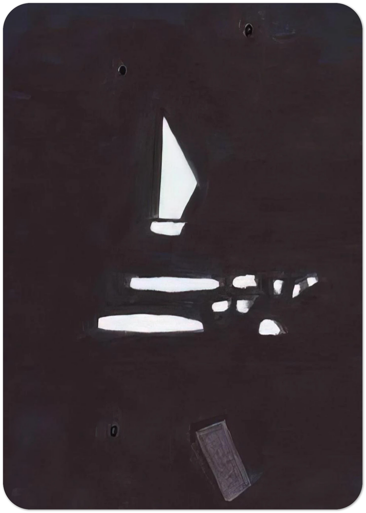 Oskar 5 - 2005 By Raoul De Keyser Pack of 10 Post Cards | Raoul De Keyser Post Cards | A6 (10.5 x 14.8 cm) - 4.1 x 5.8 inches