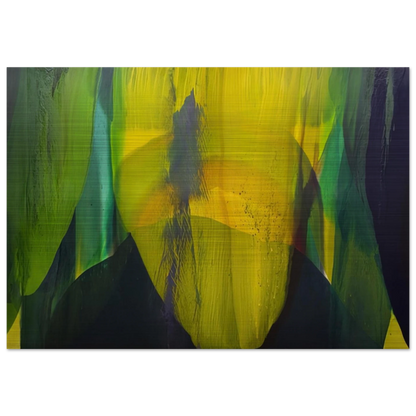 Phenomena Lasting Dawn - Paul Jenkins Brushed Aluminum Print - 70x100 cm / 28x40 inches | Paul Jenkins Aluminum Print | Paul Jenkins Prints