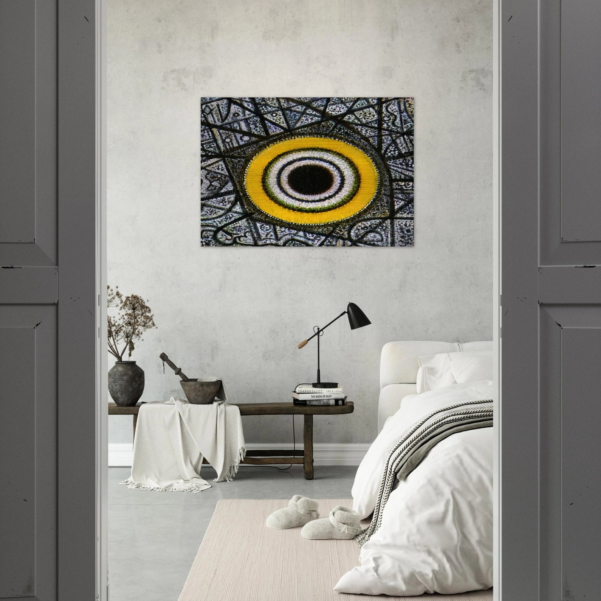 Now a Turning Orb - Abstract Expressionism - Richard Pousette-Dart Brushed Aluminum Print - 70x100 cm / 28x40 inches | Richard Pousette-Dart Aluminum Print | Richard Pousette-Dart Prints