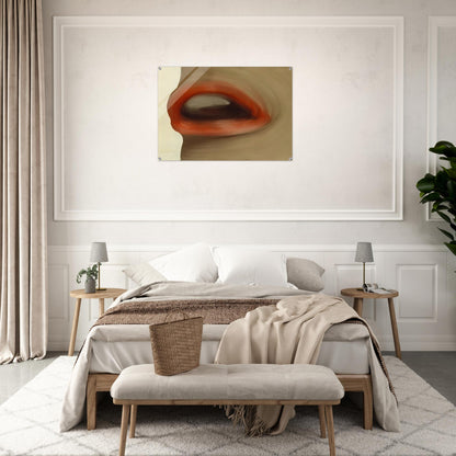 MUND MOUTH BRIGITTE BARDOT S LIPS 1963 - Gerhard Richter Acrylic Print - 70x100 cm / 28x40″ inches