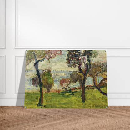 PAYSAGE 1898 - Henri Matisse Acrylic Print - 70x100 cm / 28x40″ inches | Henri Matisse Wall Art | Henri Matisse Prints