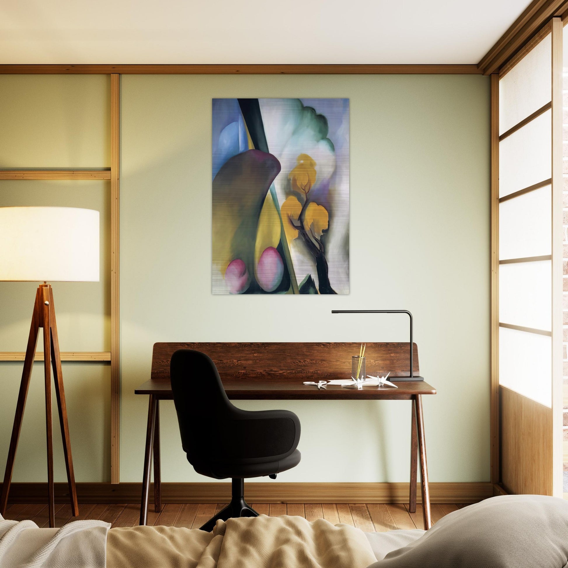 Spring - Georgia O'Keeffe Brushed Aluminum Print - 70x100 cm / 28x40 inches | Georgia O'Keeffe Aluminum Print | Georgia O'Keeffe Prints