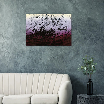 Untitled T1982-H12 - 1982 - Hans Hartung Brushed Aluminum Print - 70x100 cm / 28x40 inches | Hans Hartung Aluminum Print | Hans Hartung Prints