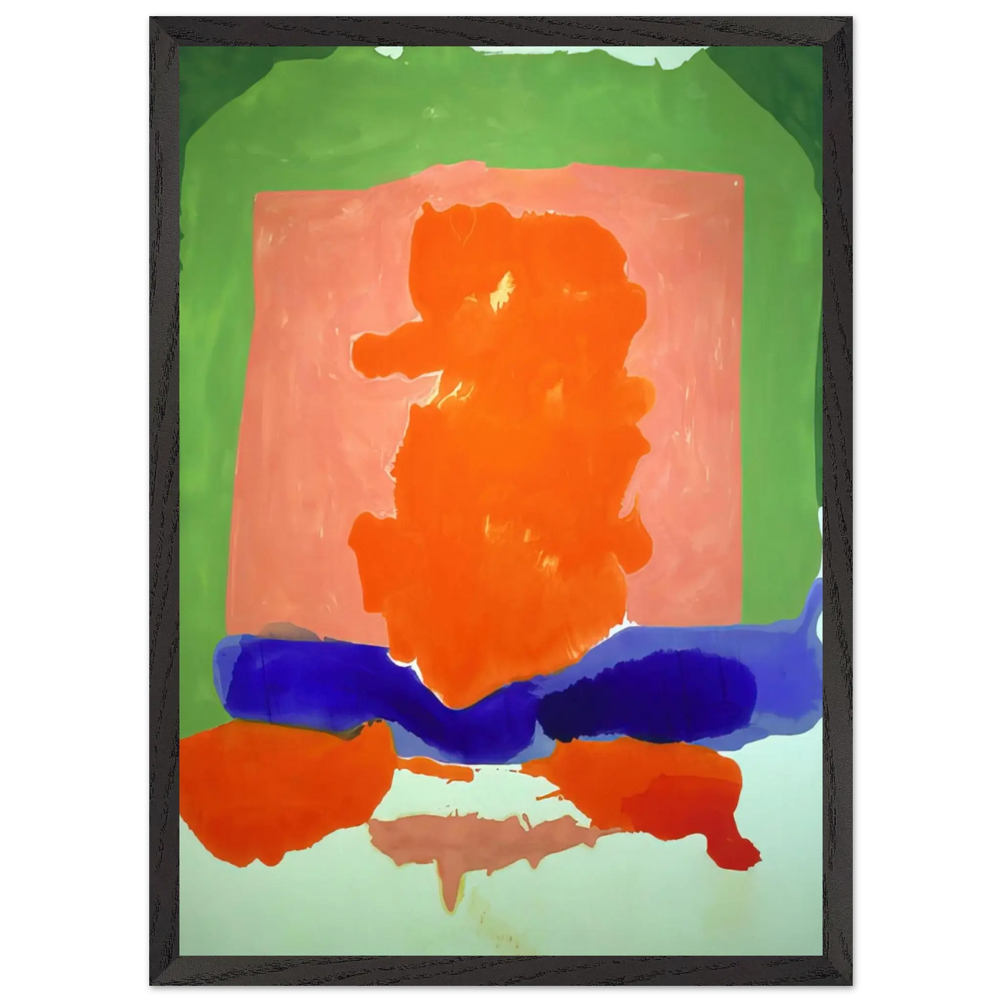 Helen Frankenthaler - Small s Paradise - 1964 Wall art - 50x70 cm / 20x28 Inches - Fine Art Poster - -