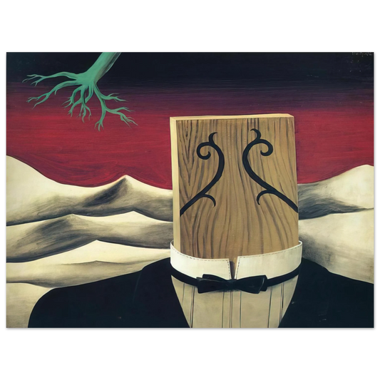 Rene Magritte - THE CONQUEROR 1926  75x100 cm / 30x40inches Fine Art Poster