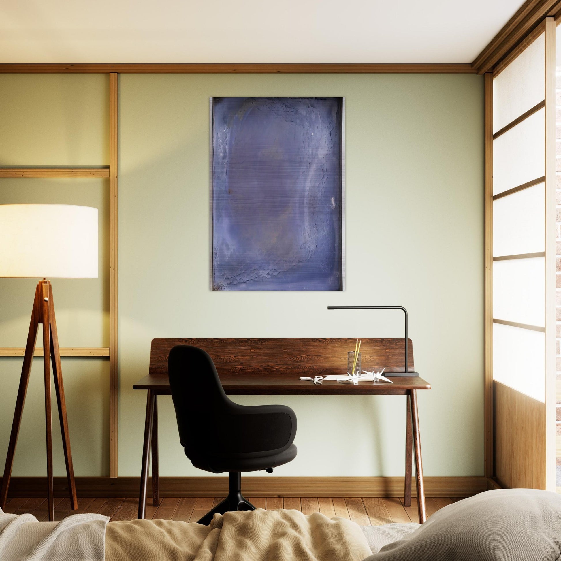 FARBWANNE 1985 - Gotthard Graubner Brushed Aluminum Print - 70x100 cm / 28x40 inches | Gotthard Graubner Aluminum Print | Gotthard Graubner Prints