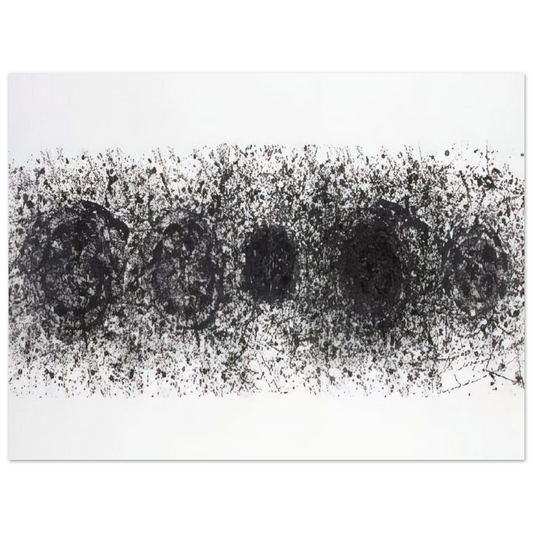 Sam Francis - Straight Line of the Sun  L. L187   75x100 cm / 30x40inches Fine Art Poster