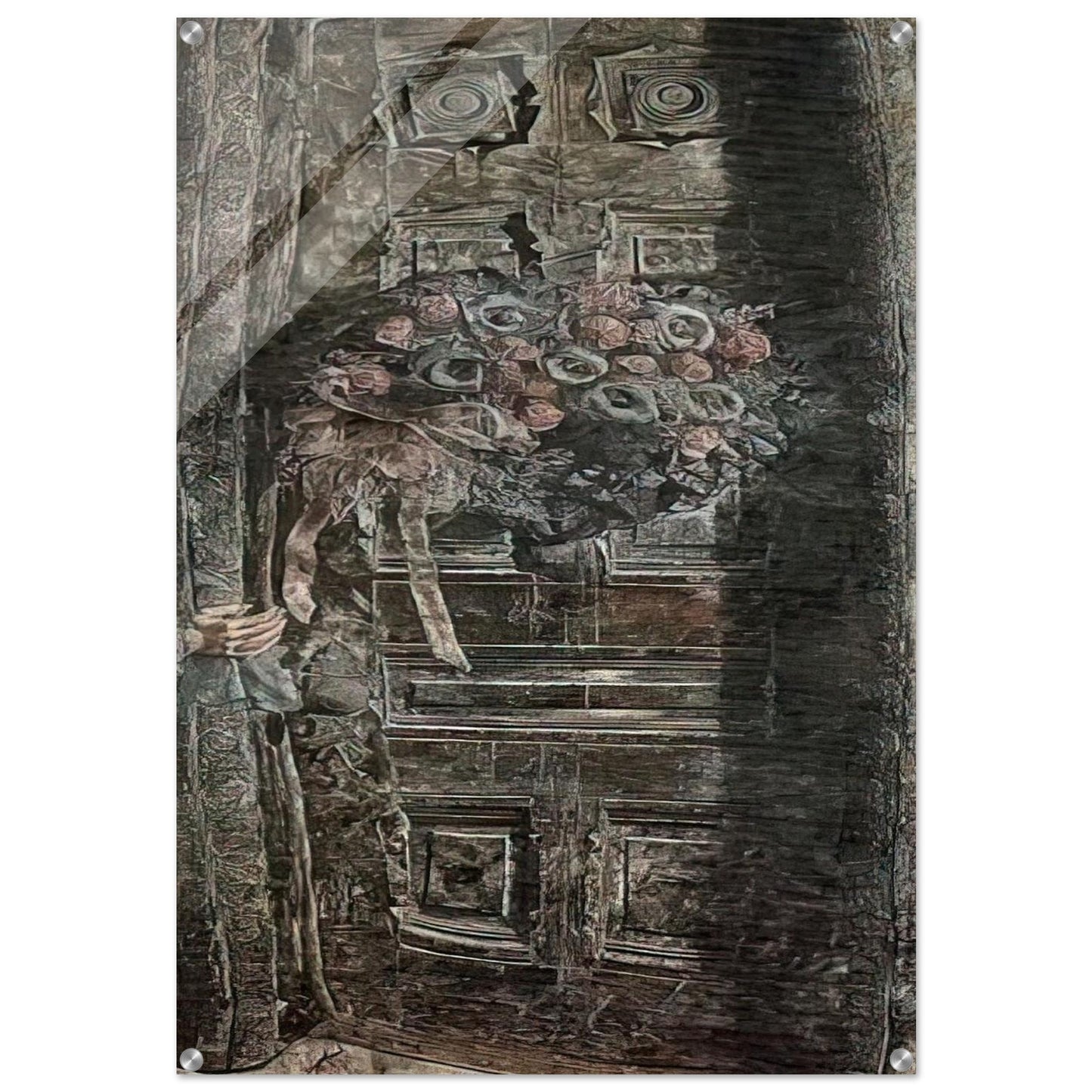 THE DOOR 1941 - Ivan Albright Acrylic Print - 70x100 cm / 28x40″ inches