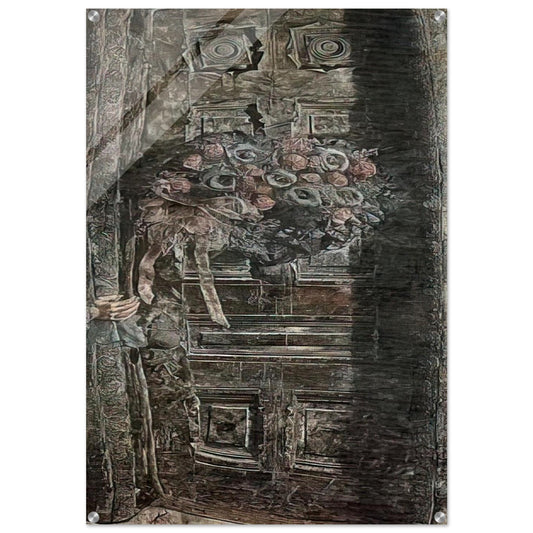 THE DOOR 1941 - Ivan Albright Acrylic Print - 70x100 cm / 28x40″ inches