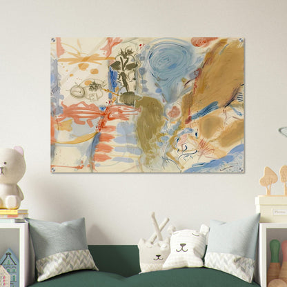 Western Dream, 1957- - Helen Frankenthaler Acrylic Print - 70x100 cm / 28x40″ inches