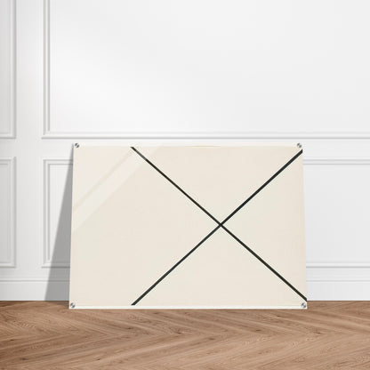 Diagonal Lines - Ellsworth Kelly Acrylic Print - 70x100 cm / 28x40″ inches | Ellsworth Kelly Wall Art | Ellsworth Kelly Prints