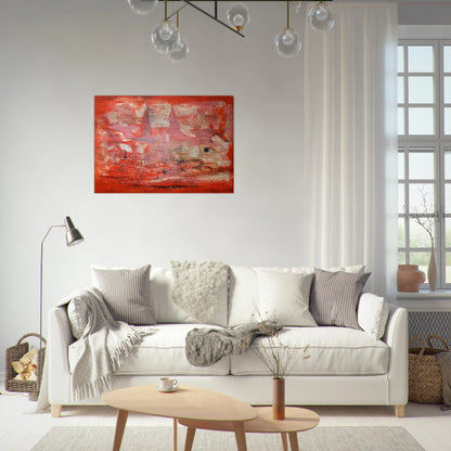 EMBRASEMENT 1954 - Zao Wou-Ki Brushed Aluminum Print - 70x100 cm / 28x40 inches | Zao Wou-Ki Aluminum Print | Zao Wou-Ki Prints