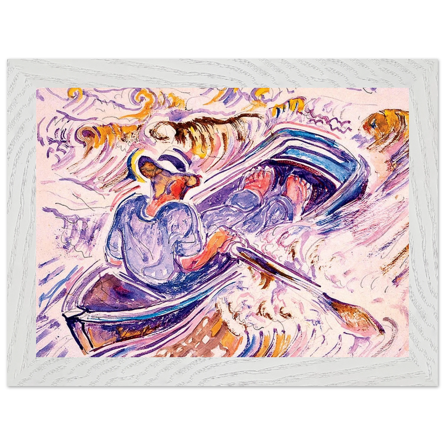Walter Inglis Anderson - Walter Anderson Wall art - 45x60 cm / 18x24 inches - Premium Wooden Framed Poster With Fine Art Paper-canvas - Wood frame