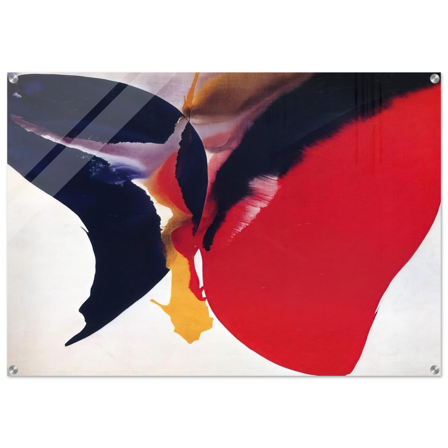 Untitled - Color Field Painting, Lyrical Abstraction - Paul Jenkins Acrylic Print - 70x100 cm / 28x40″ inches