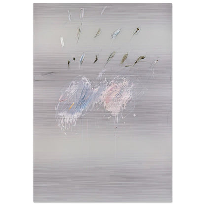 Nine Discourses on Commodus, Part VI - Cy Twombly Brushed Aluminum Print - 70x100 cm / 28x40 inches | Cy Twombly Aluminum Print | Cy Twombly Prints