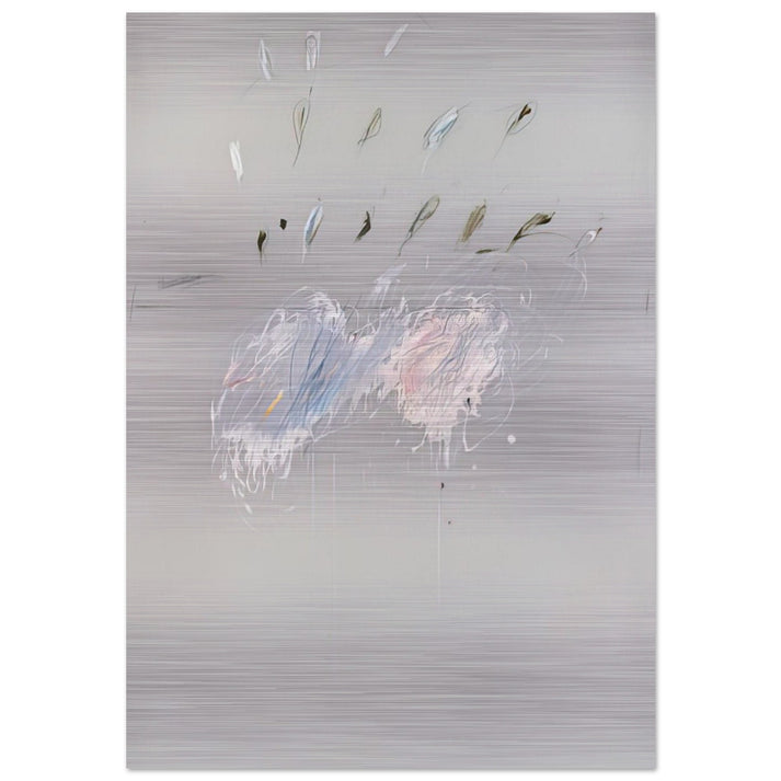 Nine Discourses on Commodus, Part VI - Cy Twombly Brushed Aluminum Print - 70x100 cm / 28x40 inches | Cy Twombly Aluminum Print | Cy Twombly Prints